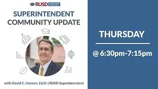 Superintendent Community Update 08/06/2020