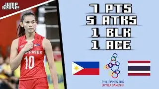 Majoy Baron Highlights Philippines 🇵🇭 Vs. 🇹🇭 Thailand | SEA Games 2019