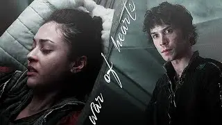 bellamy + raven &bull; war of hearts [au]