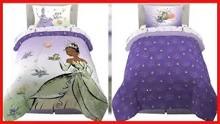 Great product -  Disney Princess Tiana Kids Bedding Super Soft Microfiber Comforter And Sheet Set, 4