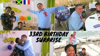 HUBBY 33rd BIRTHDAY !! A SURPRISE HE DIDN'T SAW COMING !!