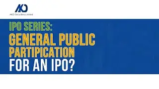 General Public Participation In An IPO | Digital Method | AKD Securities Limited