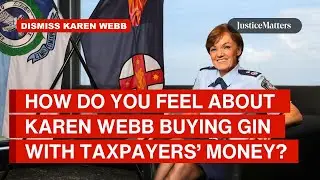 How do you feel about NSW top cop Karen Webb using your money to buy alcohol?