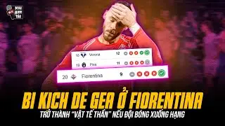 BI KỊCH DE GEA Ở FIORENTINA KHI BÉT BXH SERIE A | TRỞ THÀNH “VẬT TẾ THẦN” NẾU ĐỘI BÓNG XUỐNG HẠNG