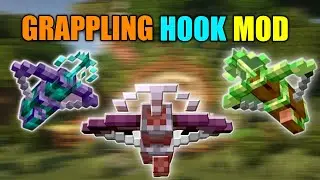 minecraft grappling hook | minecraft grappling hook mod | grappling hook