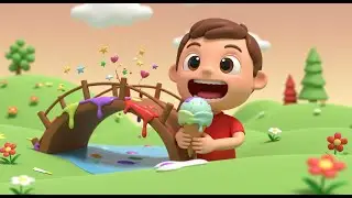The Ice Cream Bridge Melts Away | Imaginative Story Song for Kids | Nursery Rhymes and  Songs