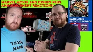 MARVEL MOVIE AND DISNEY PLUS ANNOUNCEMENT REACTION!!