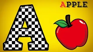 A is for Apple 🍎 | ABC Phonics Cartoon Song for Kids | Learn Alphabet with Fun | ABCD