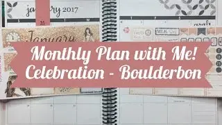 January Plan with Me - Celebration (Boulderbon)