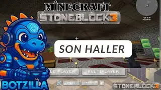 NE YAPTIĞIMI BİLMİYORUM BİŞEYLER YAPIYORUM. Minecraft FTB StoneBlock 3