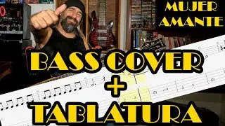 Mujer Amante – Rata Blanca – Cover en Bajo – Bass Cover + Tablatura
