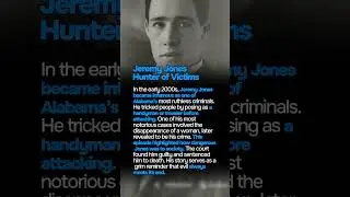 Jeremy Jones &mdash; Hunter of Victims