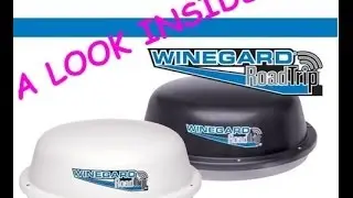 INSIDE A WINEGUARD ROADTRIP SATELLITE DISH  COOL STUFF!