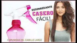 😍🤗Haz tu crema casera desenredante del pelo sin dolor, sin nudos y fácil de peinar