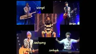 5Live - Can't fall asleep as the rain falls [ JYP vs YG  Battle Song ] audio