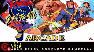 X Men vs  Street Fighter Gameplay - Arcade Machine Games - Best Atari Games [1996]