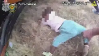 Fort Worth officers rescue infant from under car in rollover crash