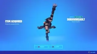 Fortnite New SurvivorSault Icon-Series Emote Not Bad(Subscribe)i'll Gift 5 or?Thx Support my Cancer?