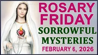 The Rosary Today I Friday I February 6 2026 I The Holy Rosary I Sorrowful Mysteries