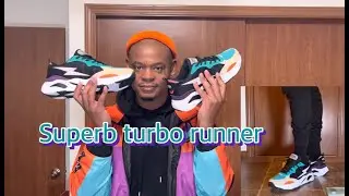 Superb turbo runner + on feet