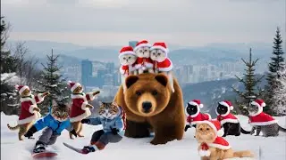 Happy Marry Christmas | Ah Meow Marry Christmas 