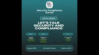 Let's Talk Security and Compliance with Destiny and Chidinma
