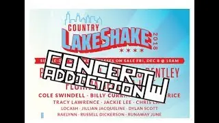 Country LakeShake Festival Announces 2018 Lineup