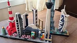 Paris, New York, Tokyo and Dubai - Completed LEGO Show