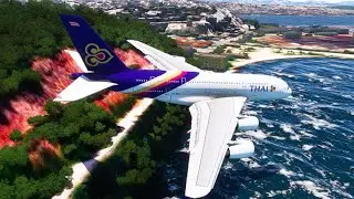 the plane hit a storm and made an emergency landing EPs90