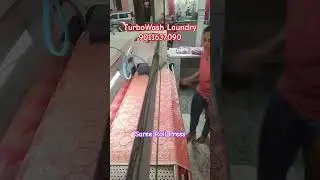 Saree Roll Press #saree #dryclean