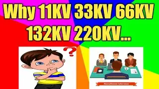 Why 11kv 33kv 66kv 132kv | Why Transmission Voltage is in multiple of 11| Hindi