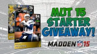 MUT 15 - Gold Players Giveaway! | Madden 15 Ultimate Team - Phillip Rivers & Le'Veon Bell