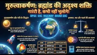 Physics Mastery: Gravity, Motion & Matter 🔥 | Competitive Exams Hindi#science #bpsc #ssc #railway