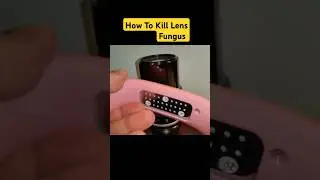 How to Kill lens Fungus UV Light #photography #lens #Fungus #nikon #camera #picoftheday #uv #howto