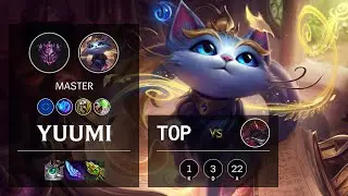 Yuumi Top vs Sion - EUW Master Patch 11.17
