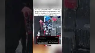 ICE Reportedly Used a 5 Year Old as Bait 😢 Detained Child from Preschool, Prompting Father to Flee