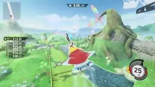 [Former WR] Fantasy Meadows 0:15.80 (Free Run) - Kirby Air Riders