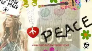 Hippie jewelry collection Stop the War