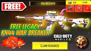 How to Unlock Elite Mission Free Legacy KN44 War Breaker Full Gameplay+All Camos+Kill Effect | CODM