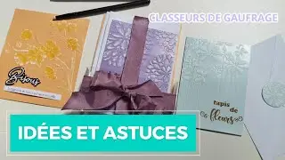Gaufrage: Idées et astuces - Tutoriel carterie