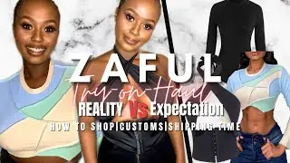 ZAFUL TRY ON HAUL🖤🇿🇦+shipping costs, sizing, delivery time,