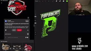 Diseñando un Logo para emprendimiento de pinturas Mograma en Procreate