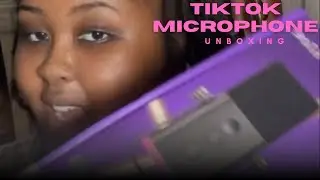 TikTok Microphone Unboxing | ItsAaliyahsLife 