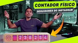 Smiirl | O Contador em Real Time de Seguidores do Instagram #macmasi #smiirl #unboxing