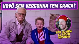 Tentando rir com Vovô sem vergonha