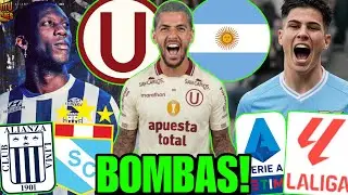 NUEVO REFUERZO para UNIVERSITARIO? ADVINCULA a ALIANZA! FELIPE CHAVEZ deja BAYERN? FIXTURE LIGA 1
