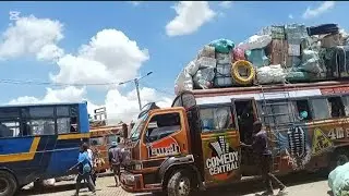 SITUATION AT MUTHURWA BUS STATION NAIROBI KENYA 2025.