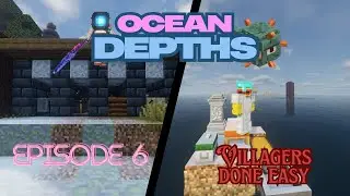 Easiest Villager Trading Setup! | Ocean Depths Modpack Ep. 6