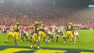 Rose Bowl 2024: Field-Level Michigan Football Victory Sequence