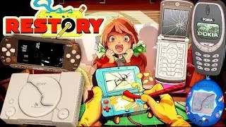 Restory расслабляющая игра про починку